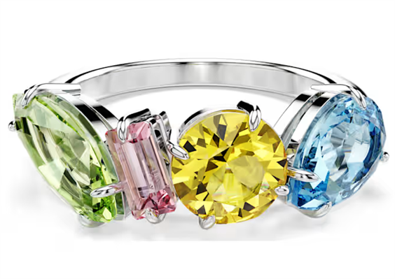 Anello Swarovski Donna GEMA in Lega metallica Cristallo 5708941 - 5708941